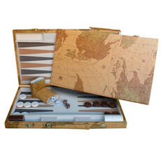 Backgammon 18 Inch Map Design