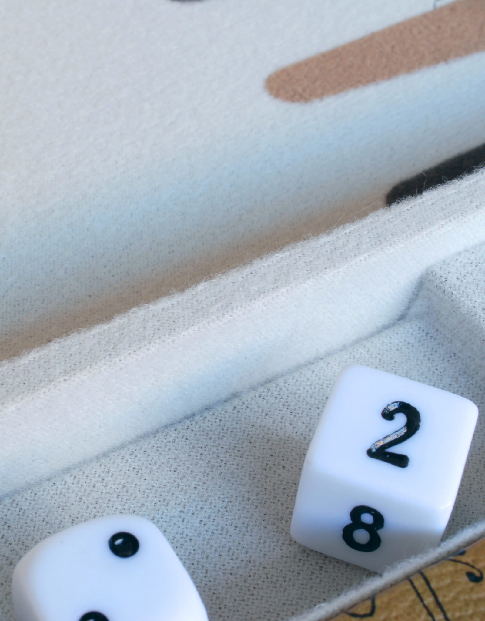 Backgammon 18 Inch Map Design