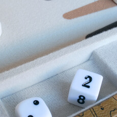 Backgammon 18 Inch Map Design