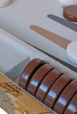 Backgammon 18 Inch Map Design