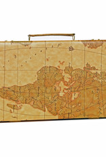 Backgammon 18 Inch Map Design