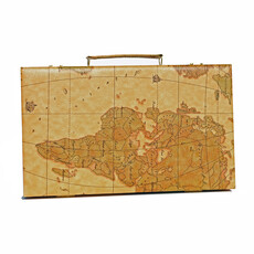 Backgammon 18 Inch Map Design