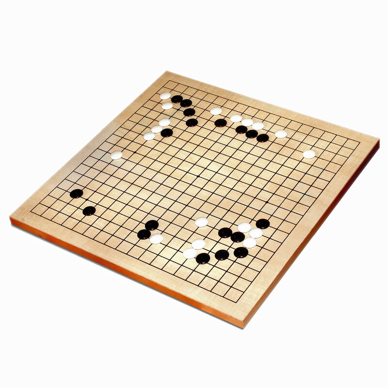 Game of Go Set: 12 Inch Wooden Board