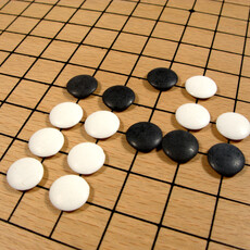 Game of Go Set: 12 Inch Wooden Board