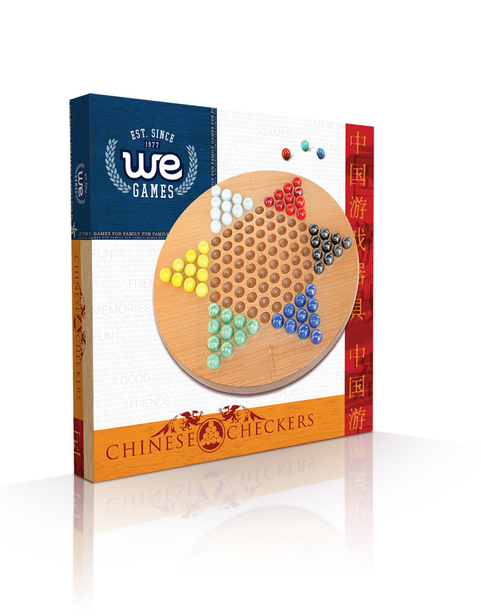 Chinese Checkers 12" Wooden Board