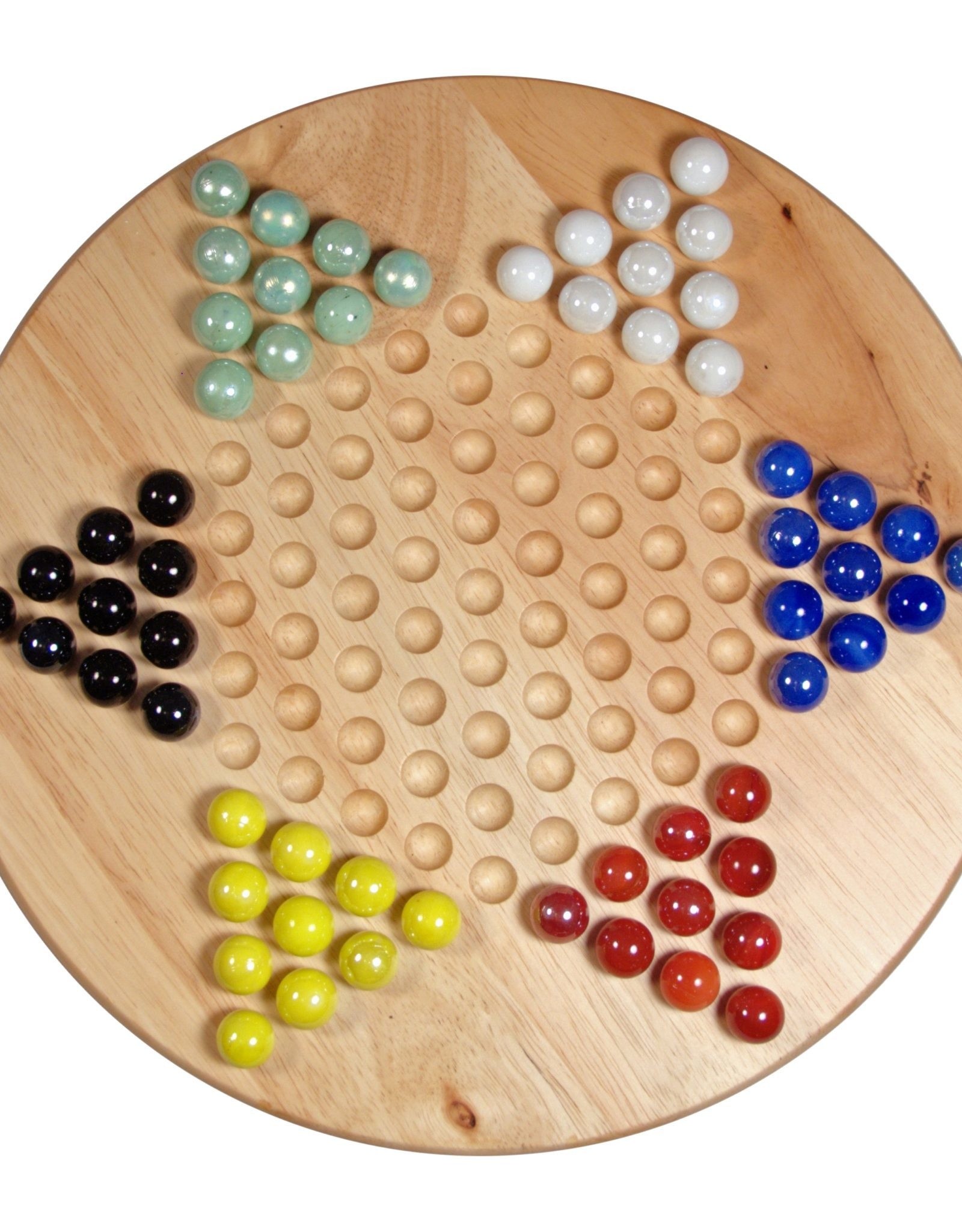Chinese Checkers 12" Wooden Board