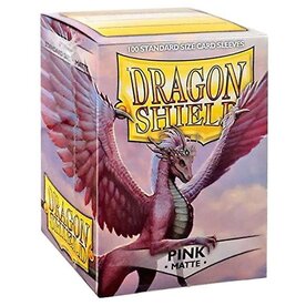 Arcane Tinmen Sleeves: Dragon Shield Matte (100) Pink