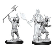 Wizkids D&D Unpainted Minis: Human Barbarian Male