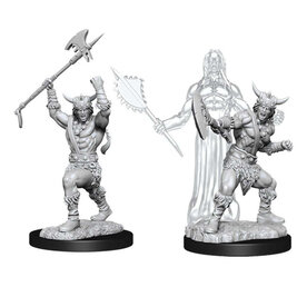 Wizkids D&D Unpainted Minis: Human Barbarian Male