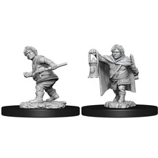 Wizkids D&D Unpainted Minis: Halfling Rogue Male