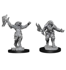 Wizkids D&D Unpainted Minis: Dragonborn Fighter Female