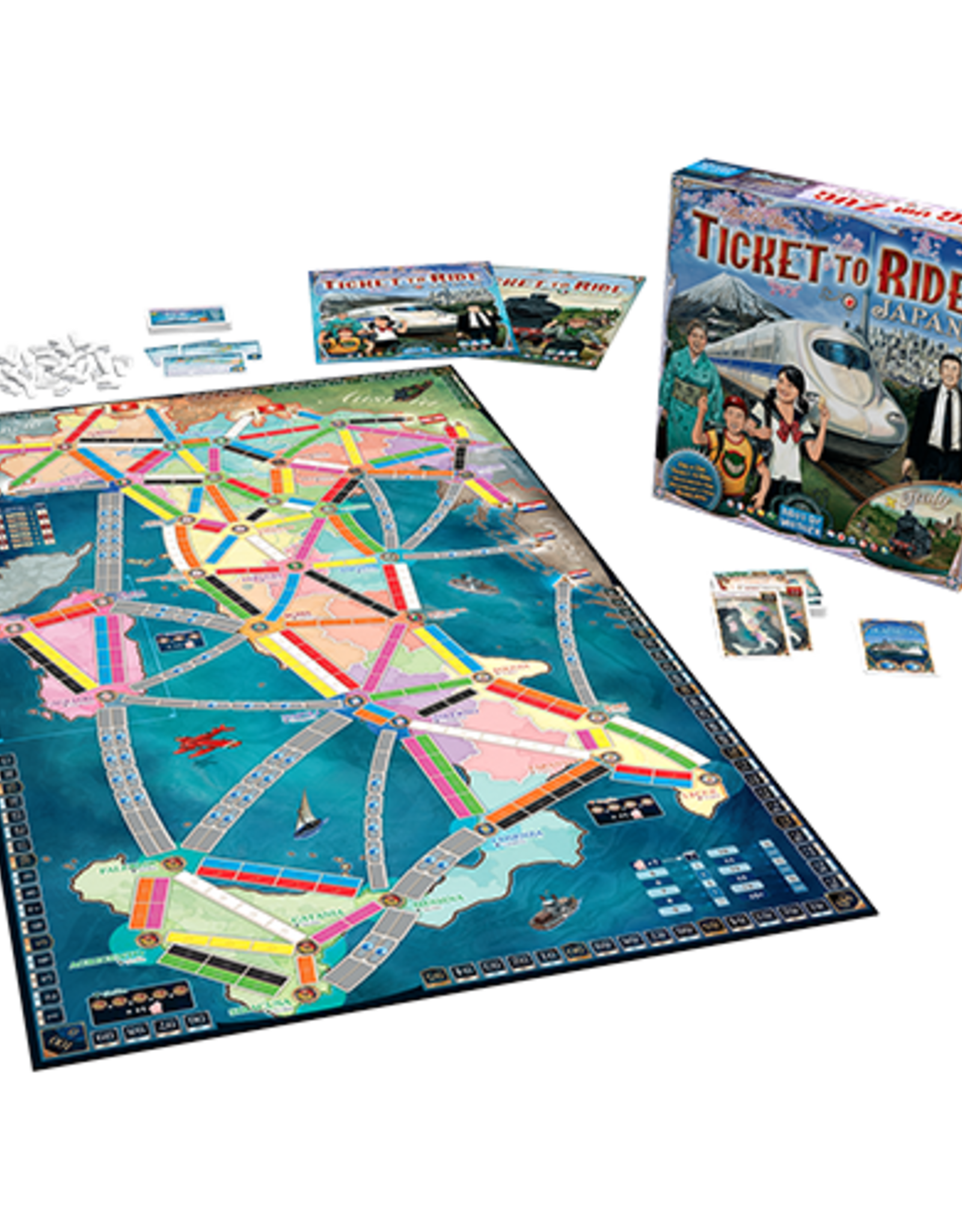 Ticket To Ride Expansion 7 Japan and Italy