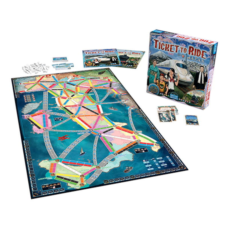Ticket To Ride Expansion 7 Japan and Italy