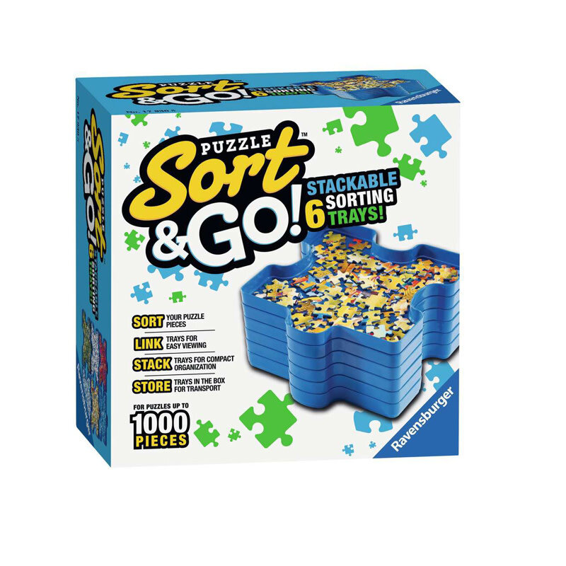 Ravensburger Puzzle Sort & Go (6 Sorting Trays)