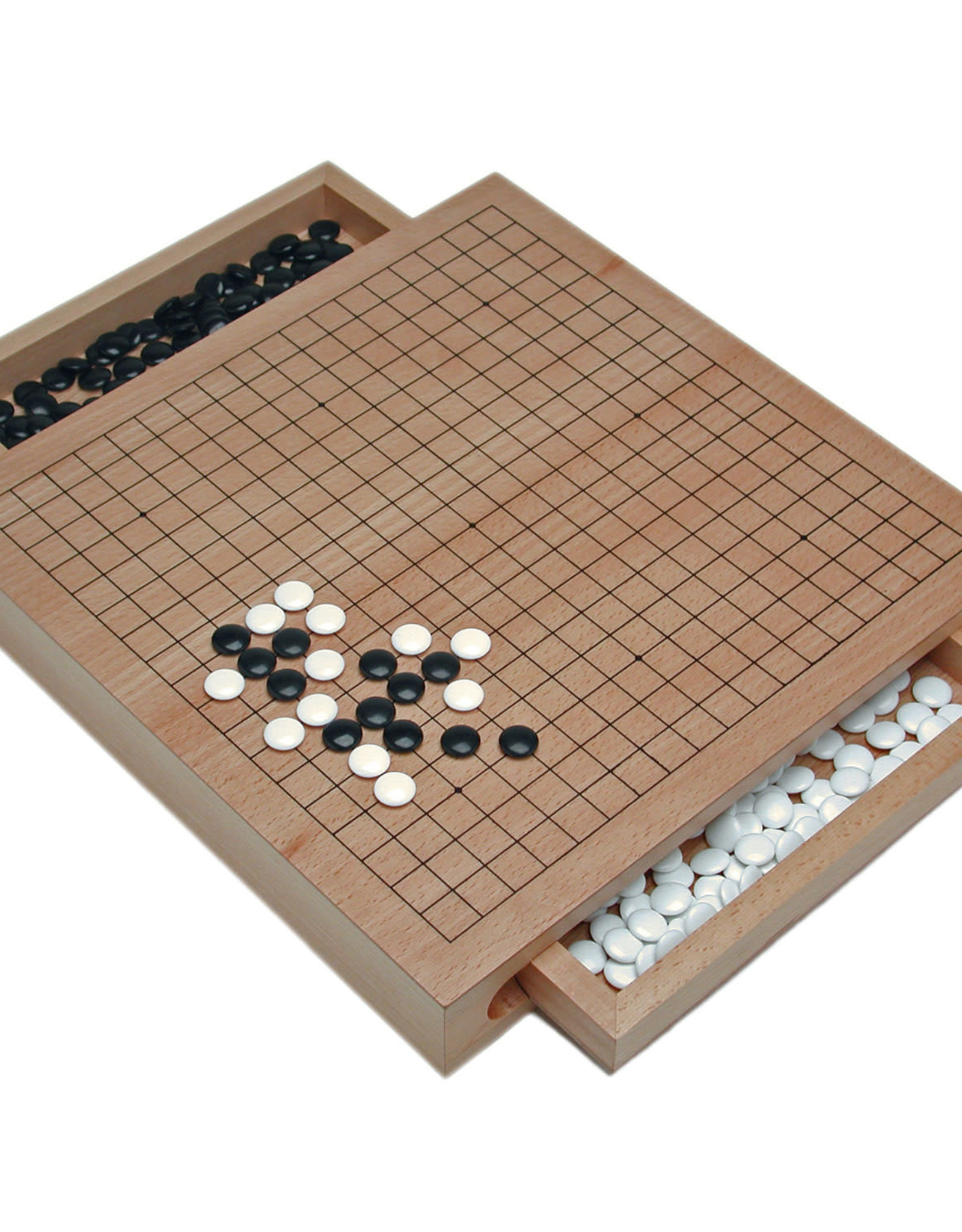Game of GO with Pull Out Drawers 12 in.