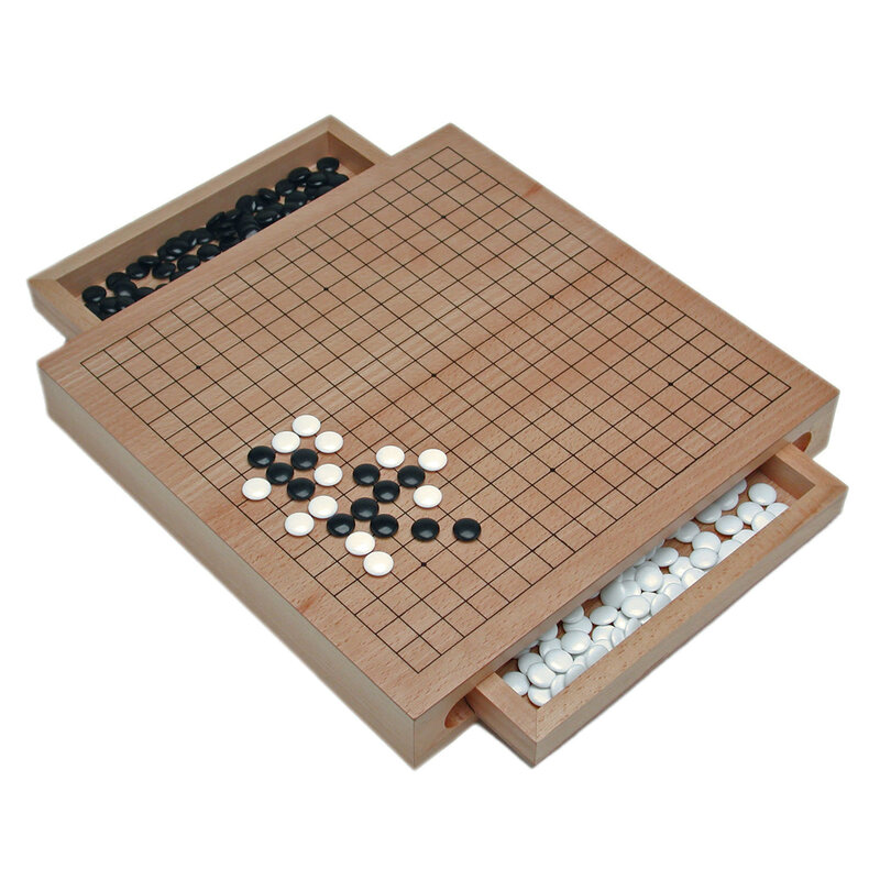 Game of GO with Pull Out Drawers 12 in.