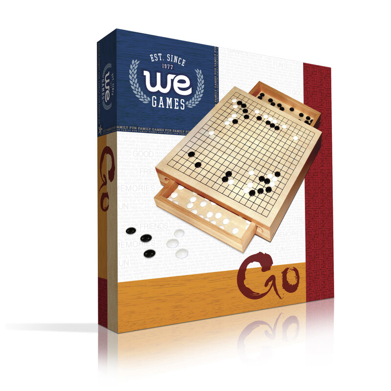 Game of GO with Pull Out Drawers 12 in.