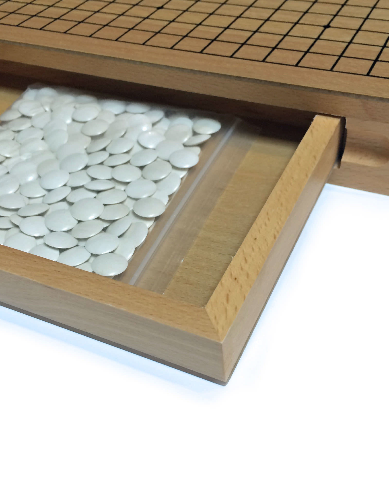Game of GO with Pull Out Drawers 12 in.