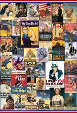 Eurographics World War I & II Vintage Posters Puzzle (1000 PCS)