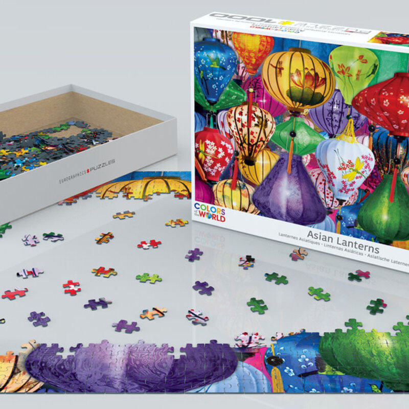 Eurographics Asian Lanterns Puzzle (1000 PCS)