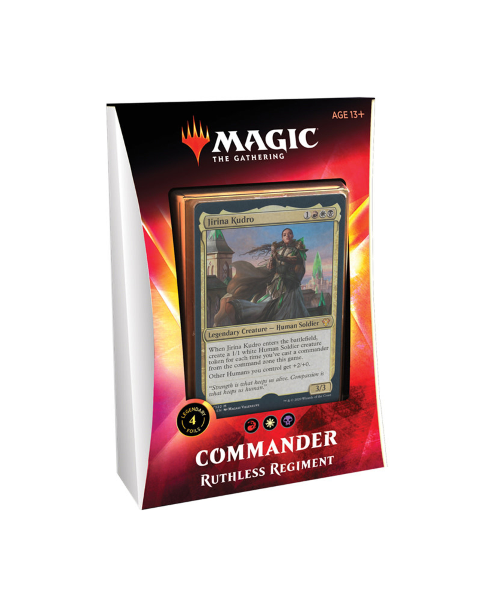 Mtg Ikoria Commander Deck Ruthless Regiment Game Night Games