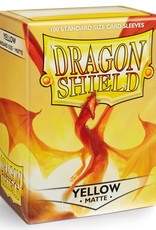 Arcane Tinmen Sleeves: Dragon Shield Matte (100) Yellow