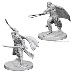 Wizkids D&D Unpainted Minis: Elf Ranger Male