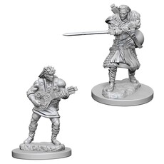Wizkids D&D Unpainted Minis: Human Bard Male
