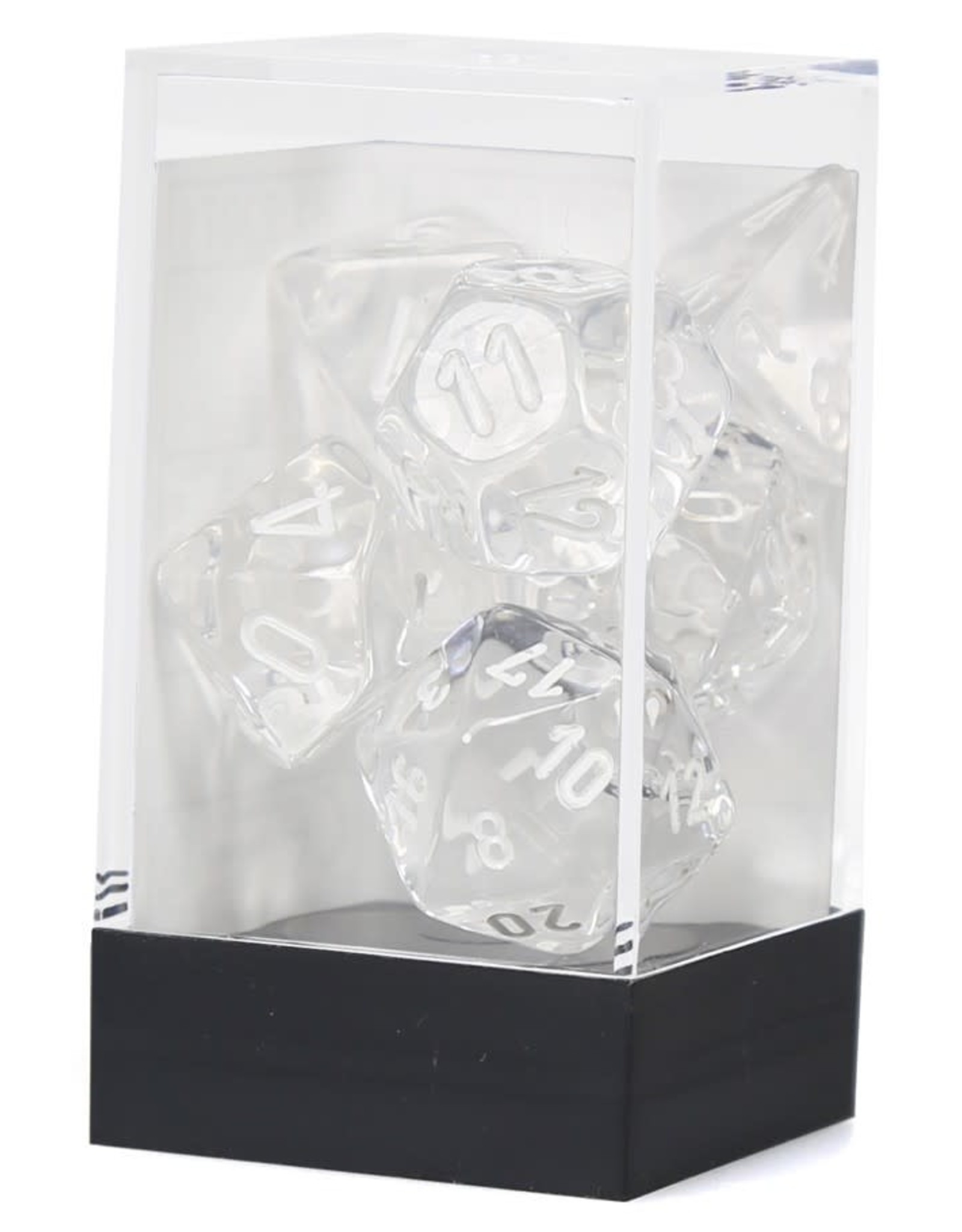 Chessex Chessex RPG Dice (7) Translucent Clear