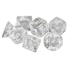 Chessex Chessex RPG Dice (7) Translucent Clear