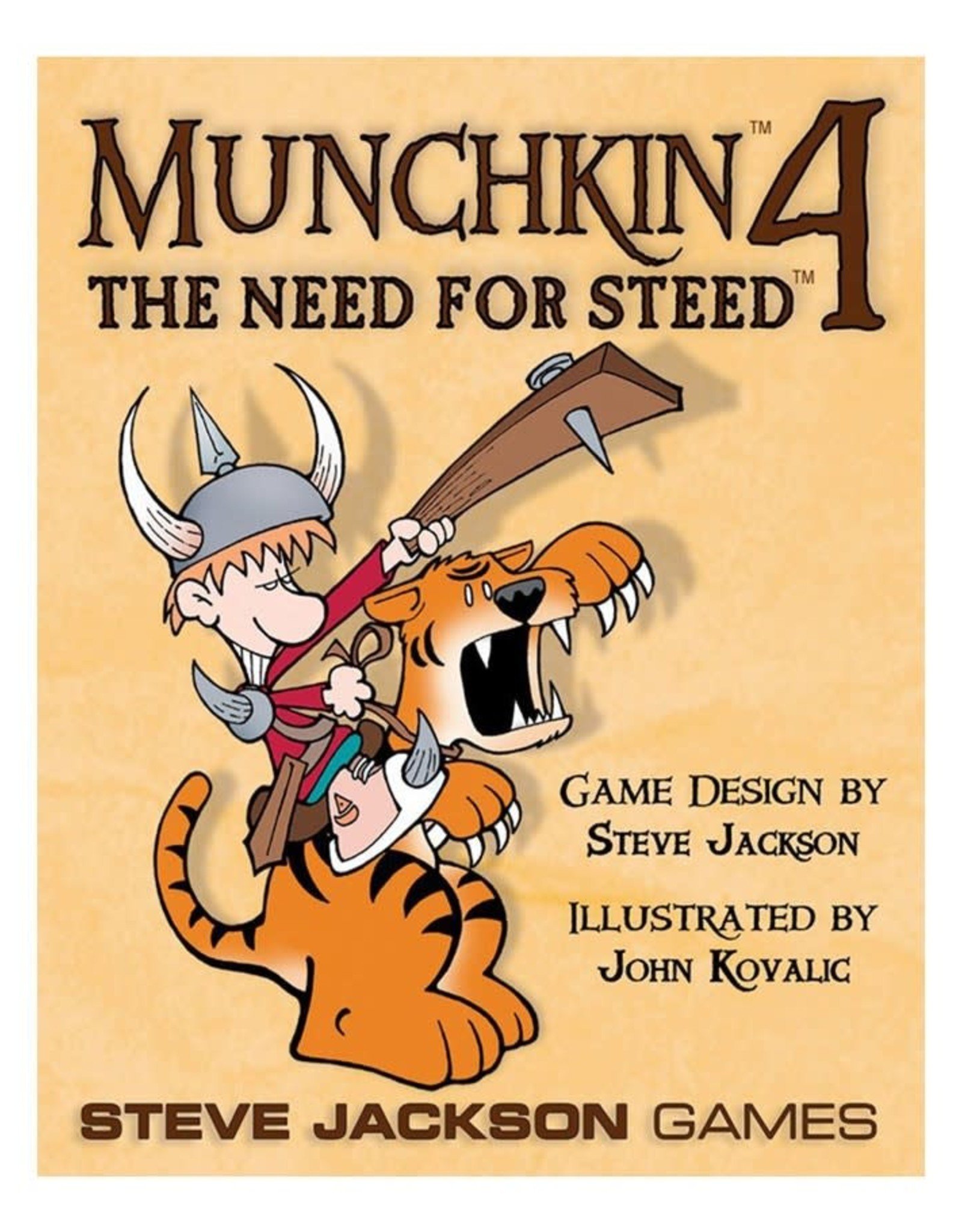 Steve Jackson Games Munchkin: Munchkin 4 - Need for Steed Expansion