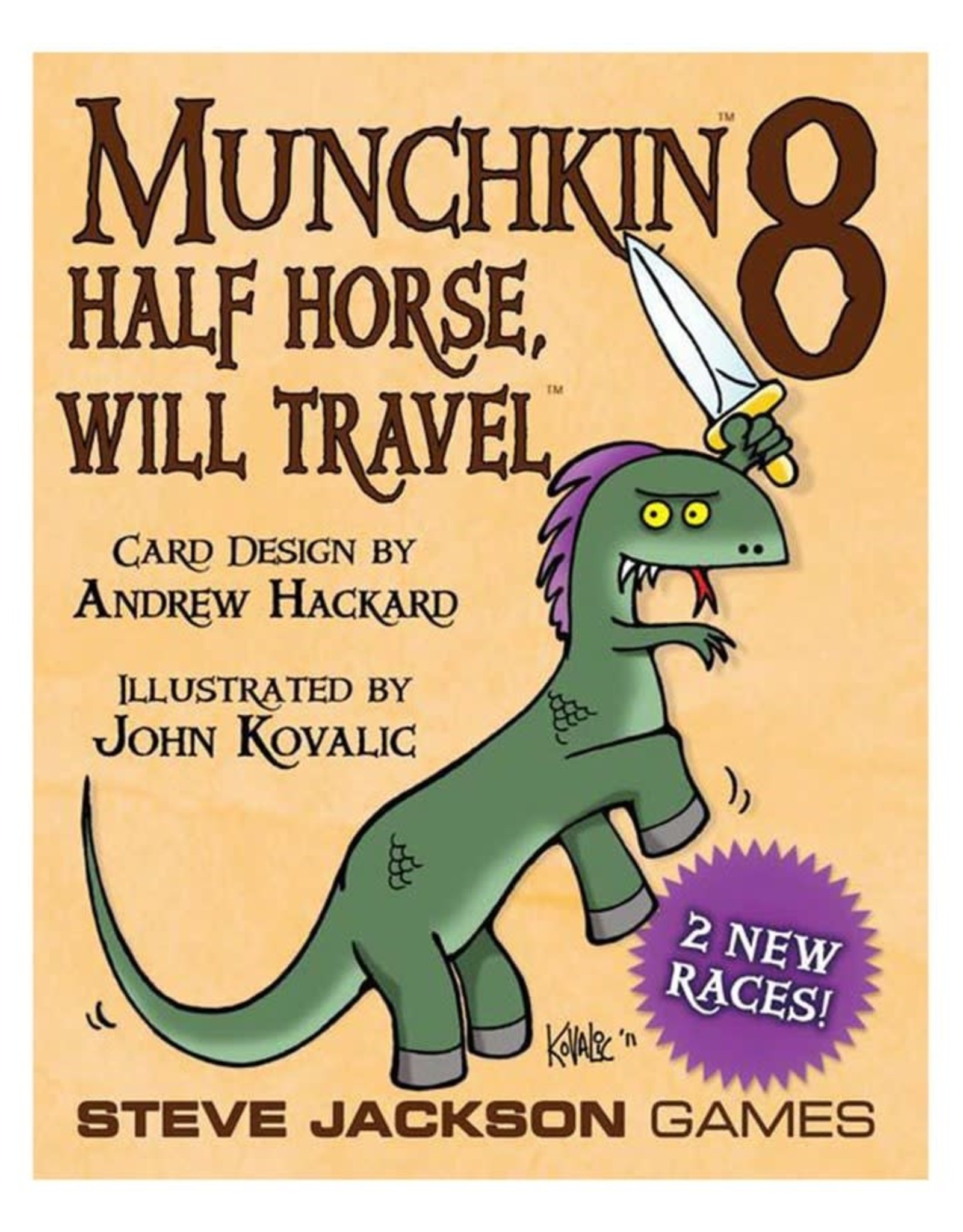 Steve Jackson Games Munchkin 8 Half Horse Will Travel Expansion