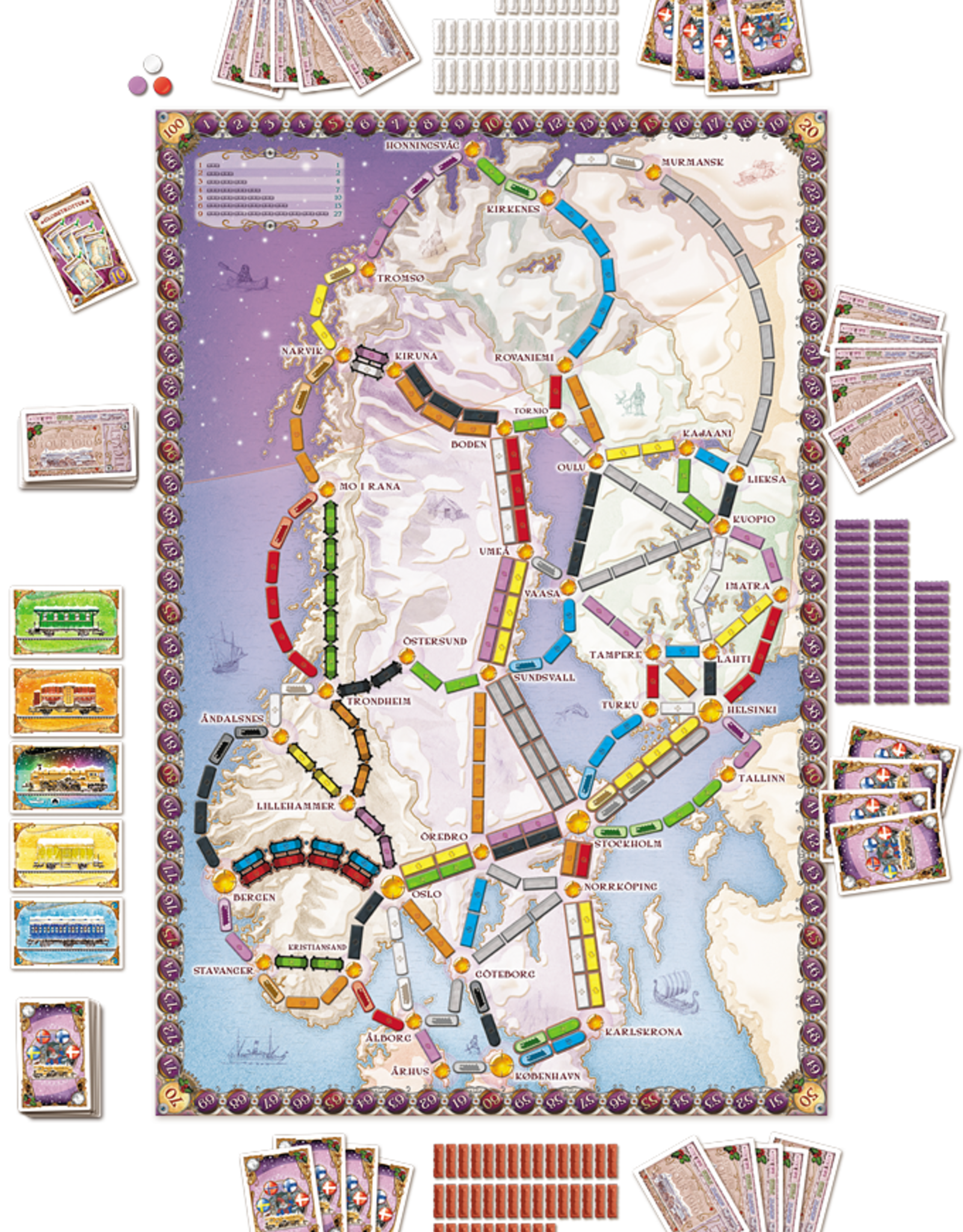 Ticket to Ride Nordic Countries