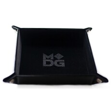 FanRoll Dice Tray: Fanroll Velvet Folding Black