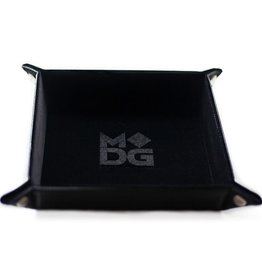 FanRoll Dice Tray: Fanroll Velvet Folding Black