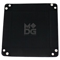 FanRoll Dice Tray: Fanroll Velvet Folding Black