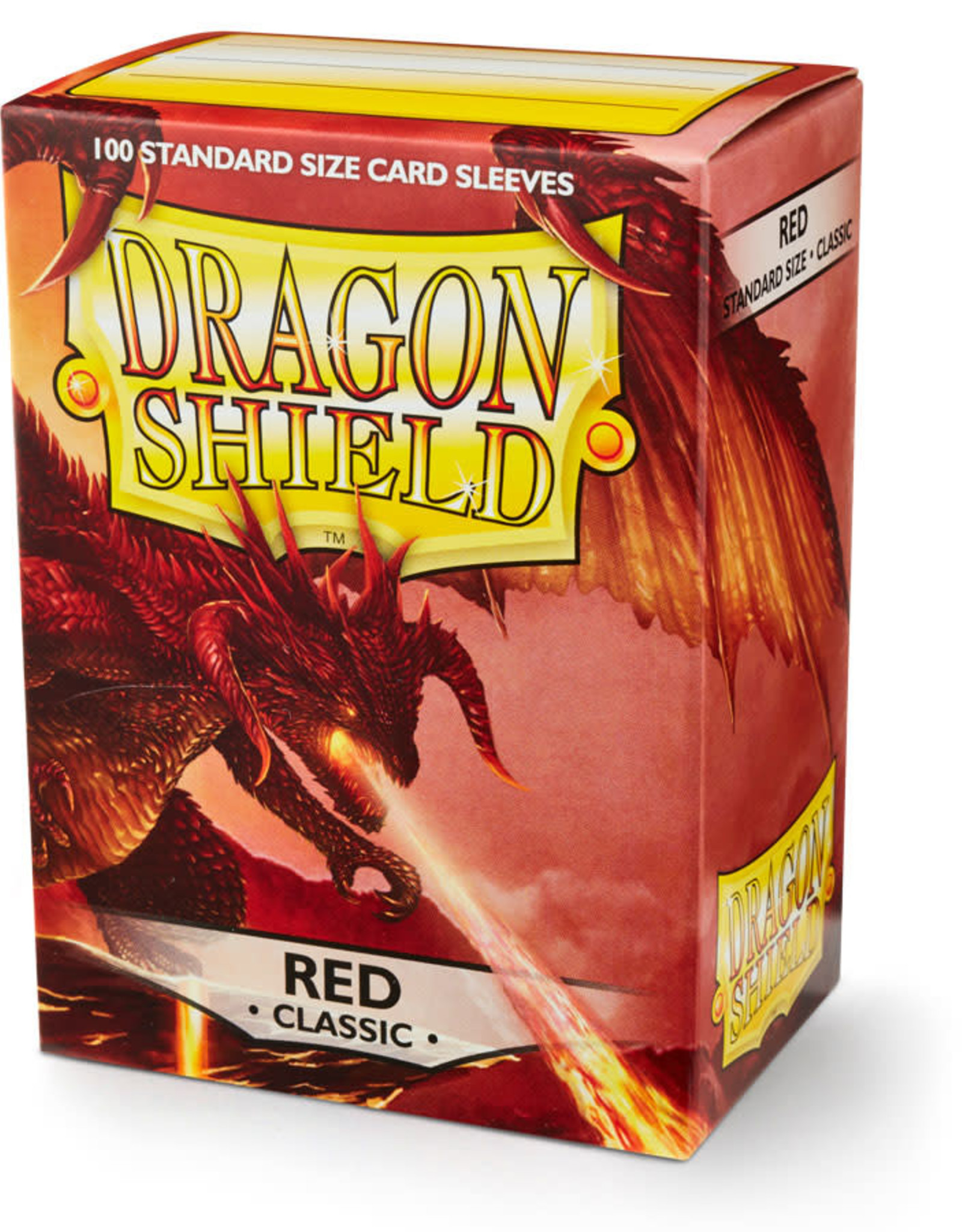 Arcane Tinmen Sleeves: Dragon Shield Classic (100) Red