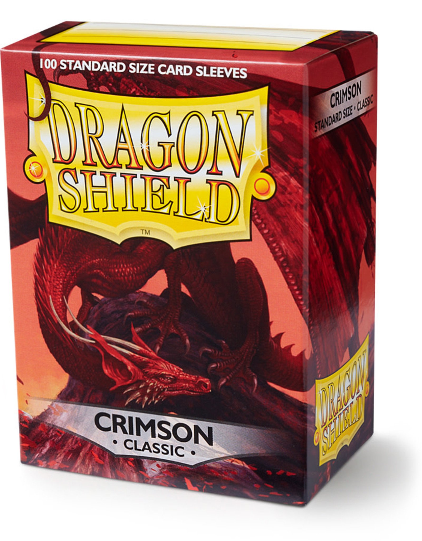Arcane Tinmen Sleeves: Dragon Shield Classic (100) Crimson