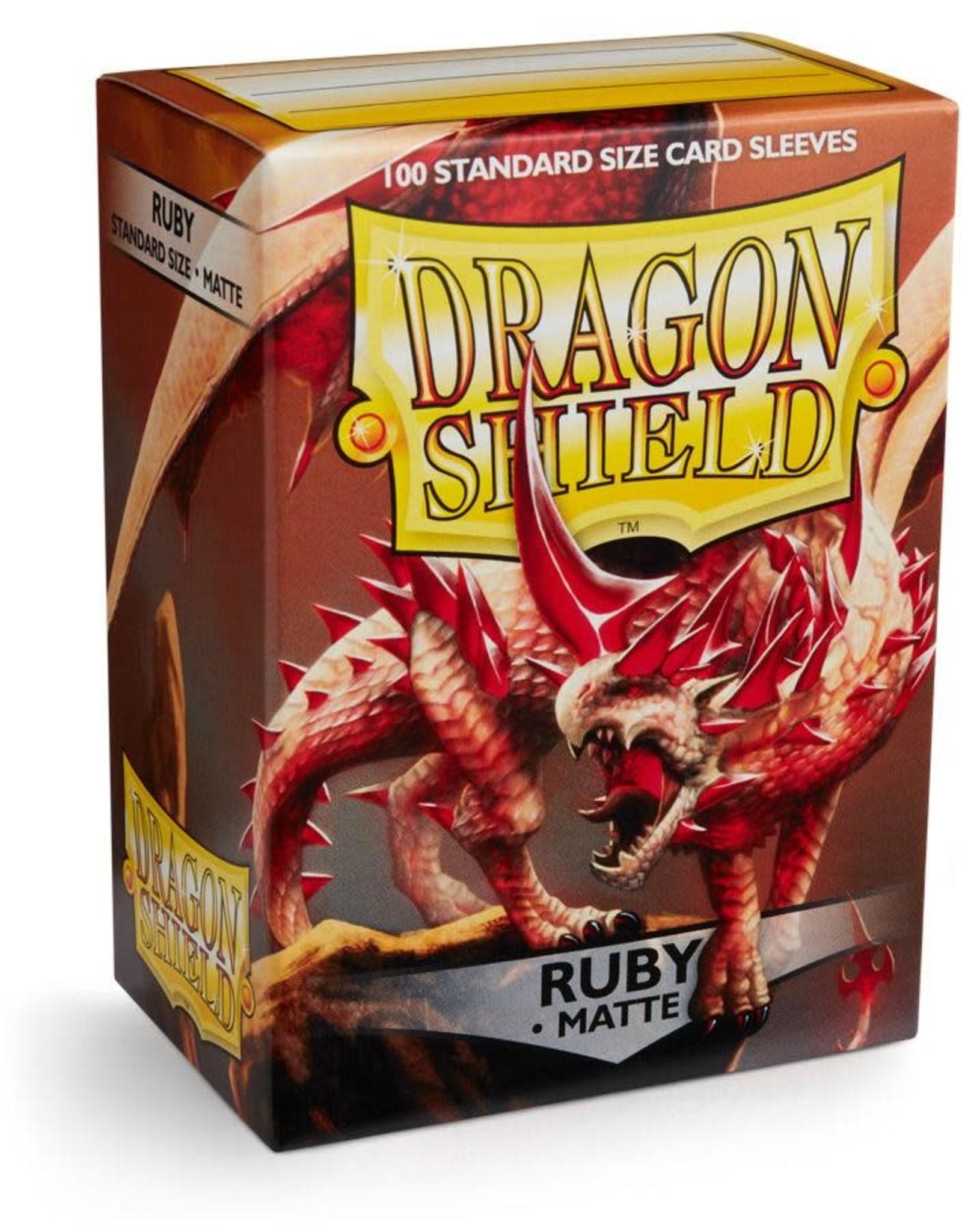 Arcane Tinmen Sleeves: Dragon Shield Matte (100) Ruby