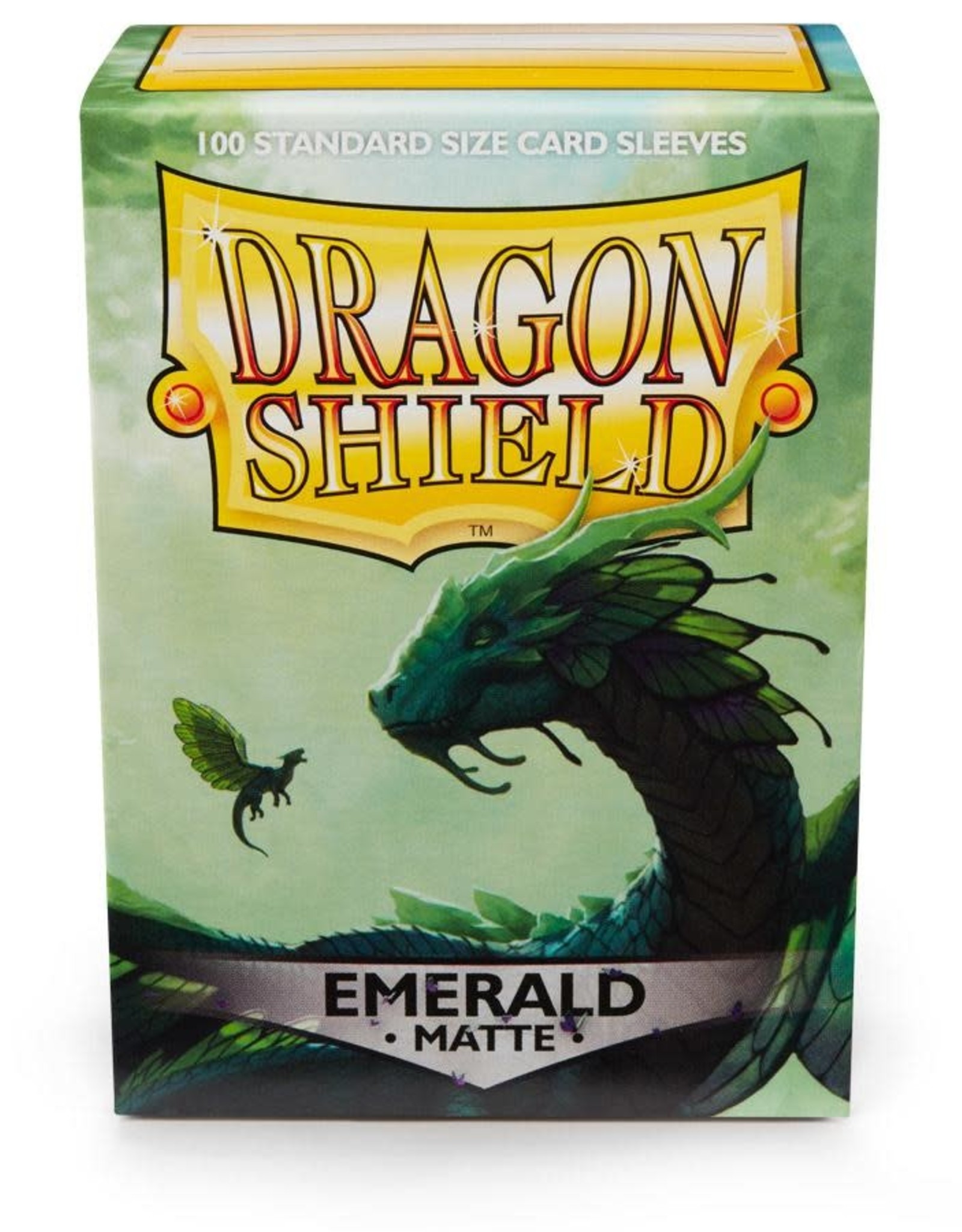 Arcane Tinmen Sleeves: Dragon Shield Matte (100) Emerald