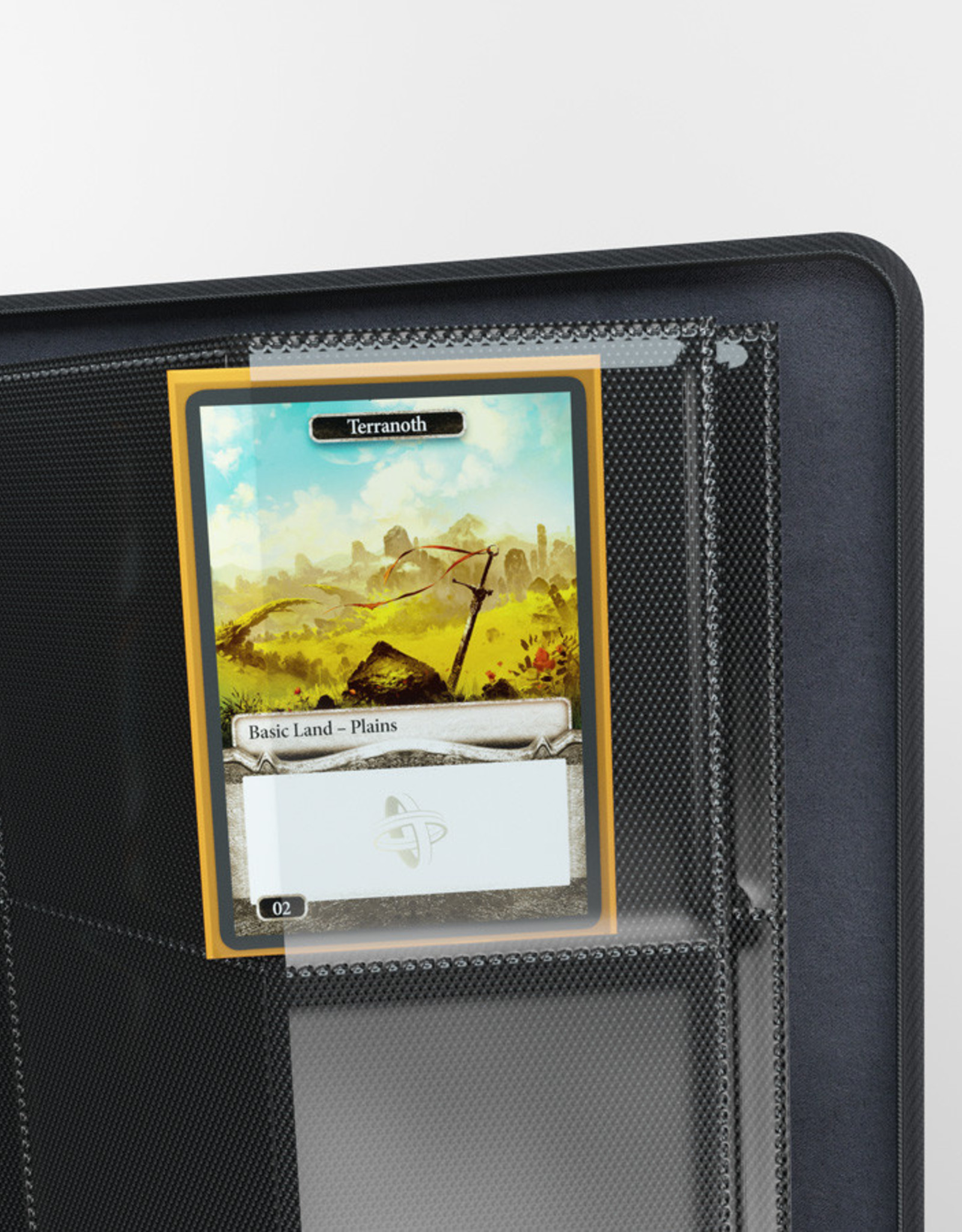 24-Pocket Zip-Up Album: Binder: Black