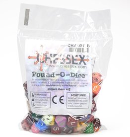 Chessex Pound of Dice: Various Opaque Dice (approx 100)