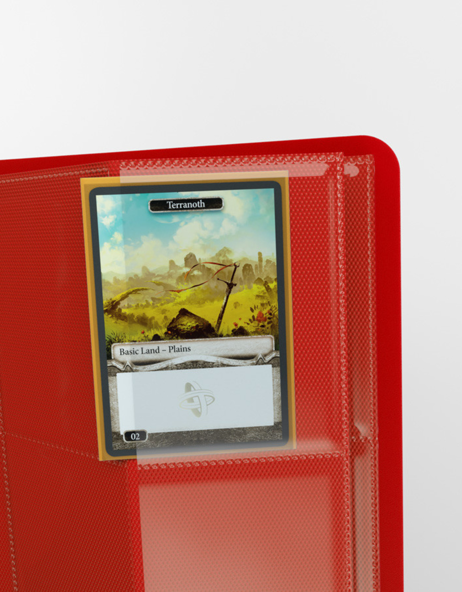 8-Pocket Casual Album: Red