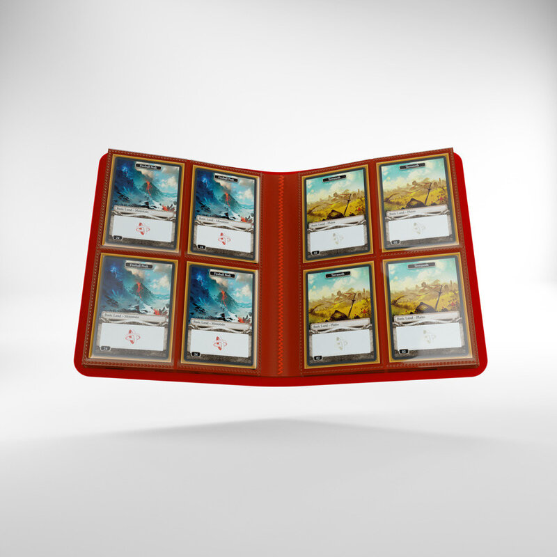 8-Pocket Casual Album: Red