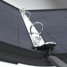 Binder: Zip-Up Ring Binder Slim Black