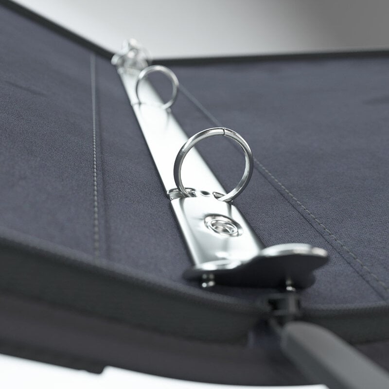 Binder: Zip-Up Ring Binder Slim Black