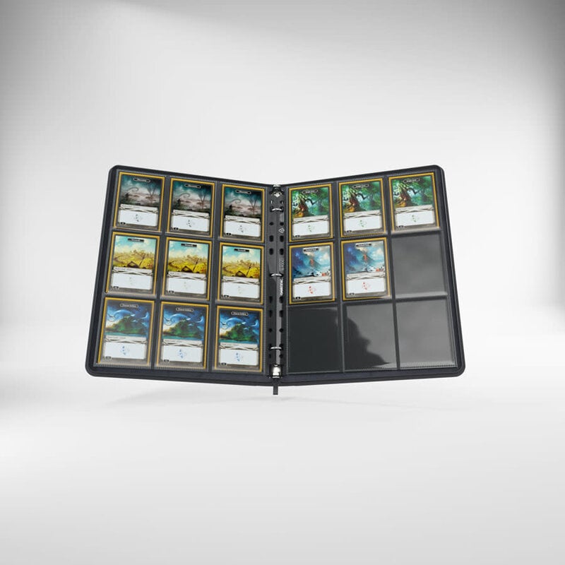 Binder: Zip-Up Ring Binder Slim Black