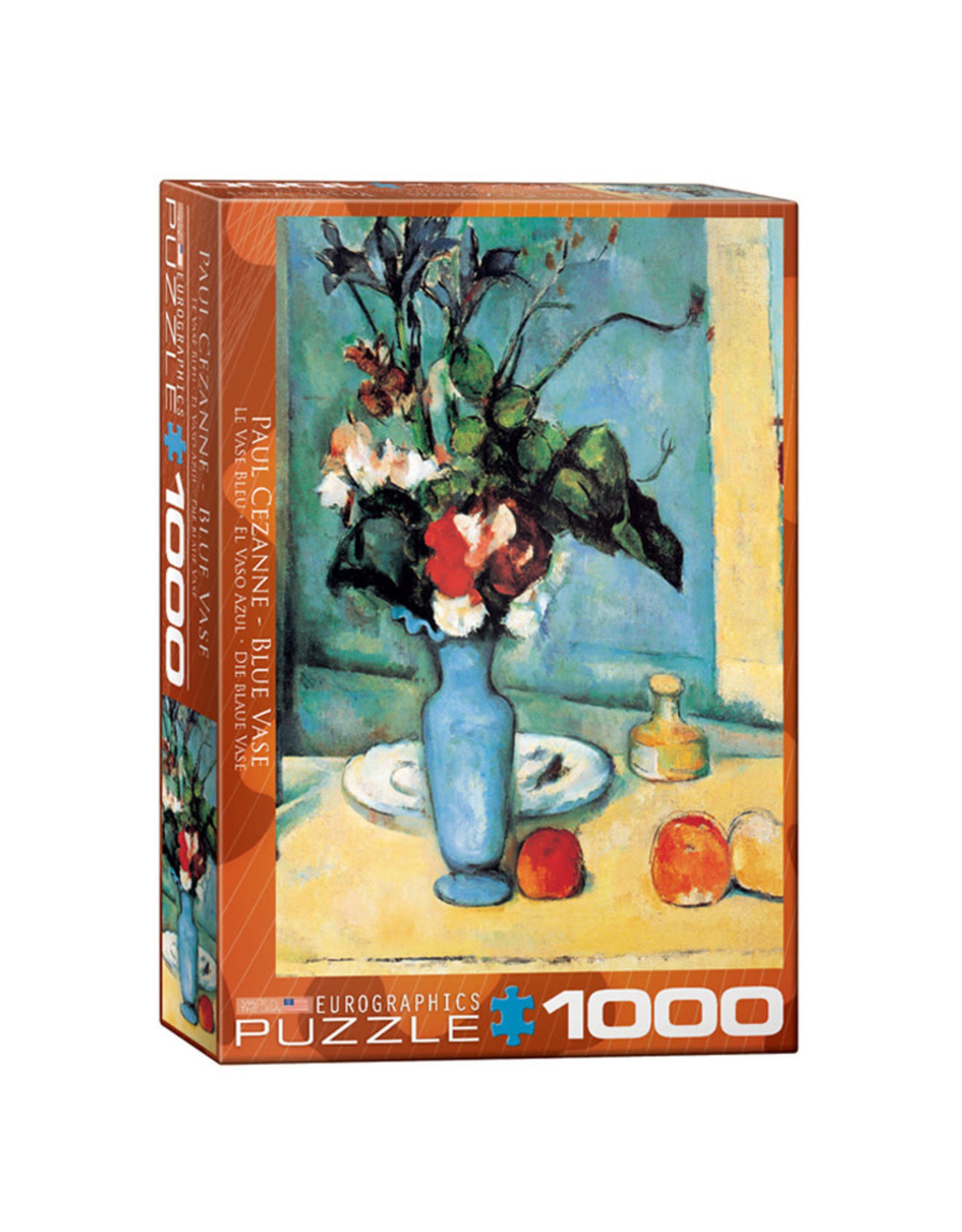 Eurographics Blue Vase Puzzle - Cezanne (1000 PCS)