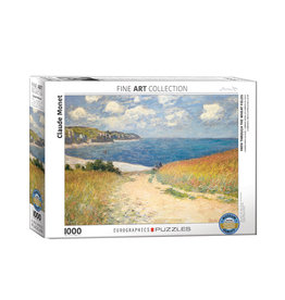 Eurographics Path Through Wheat Fields Puzzle 1000 PCS (Monet)