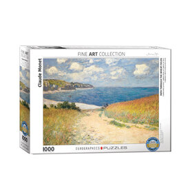Eurographics Path Through Wheat Fields Puzzle 1000 PCS (Monet)